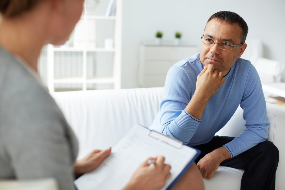 OCD Counselling Older Man With Glasses